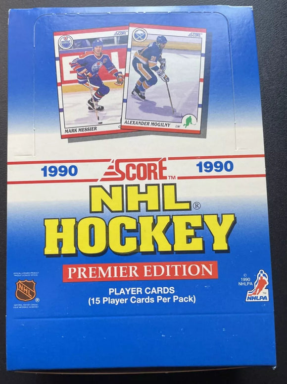 1990-91 Score Hockey B-Lingual Box 36/15 **SALE