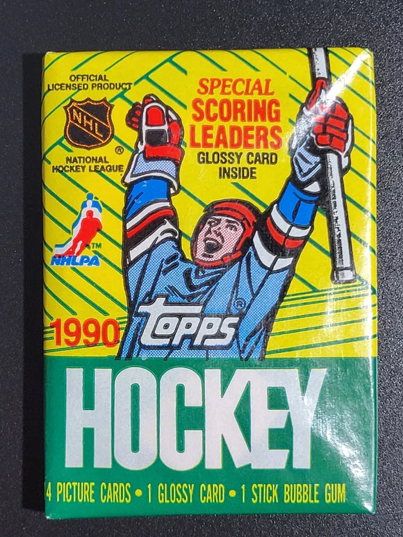 1990-91 Topps Hockey Pack
