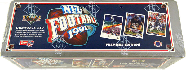 Boîte 1991 Upper Deck High Series Football - 200 Cartes - NFL - Scellée - Collection