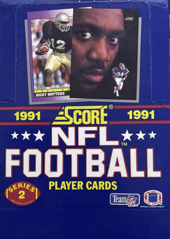 1991 Score Series 2 Two Football Box