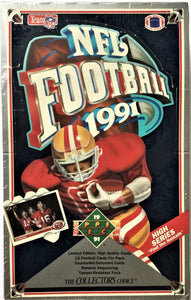 1991 Upper Deck UD Football High Series Hobby Box "Find the Namath"