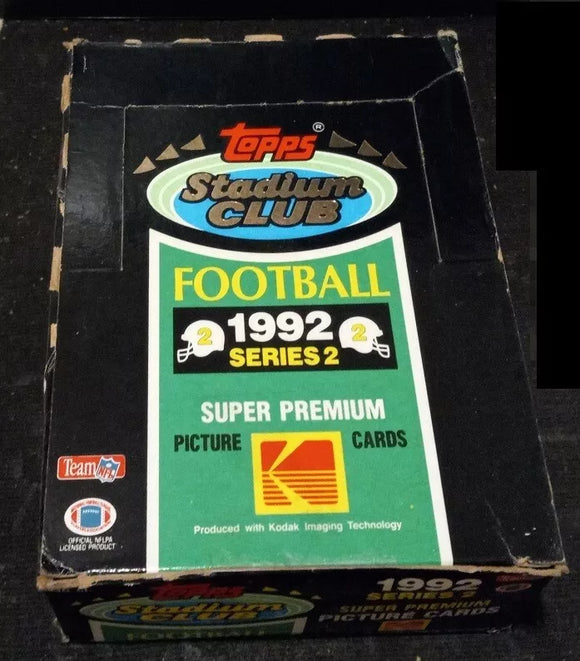1992 Stadium Club Series 2 Football Box 36