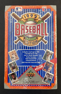 1992 Upper Deck UD Series One 1 Baseball Box 36