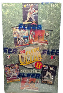 1992 Fleer Ultra Series 2 Baseball Box 36