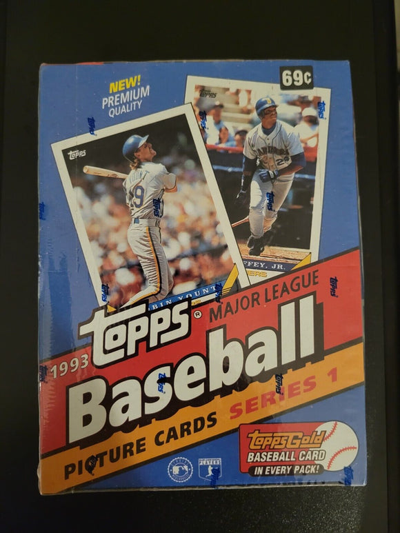 1993 Topps Series One 1 Baseball Box
