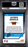 2024 Donruss Optic Blue Hyper #248 Jayden Daniels PSA 10