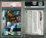 PSA 10/10 2020 Topps Chrome Prism Refractor #149 Andres Munoz RC San Diego Padres Autographed POP2