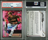 PSA 10/10 2020 Topps Chrome Pink Refractor #149 Andres Munoz RC San Diego Padres Autographed POP3