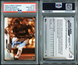 PSA 10/10 2020 Topps Chrome Sepia Refractor #149 Andres Munoz RC San Diego Padres Autographed POP4