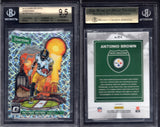 2018 Donruss Optic Downtown #4 Antonio Brown BGS 9.5