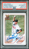PSA DNA 10 2019 Choice El Paso Chihuahuas #15 Andres Munoz RC Autographed POP3
