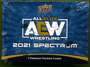 2021 Upper Deck AEW Spectrum Wrestling Hobby Box