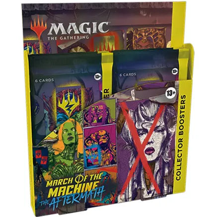mtg march of the machine booster box MTG March of the Machine Aftermath Collector Booster Box – Northwest Sportscards