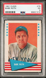 1961 Fleer #75 Babe Ruth PSA 5