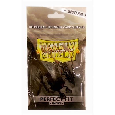 Dragon Shield Perfect Fit Standard Sleeves: Smoke