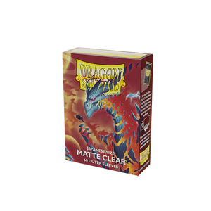 Dragon Shield Sleeves Clear Outer Matte Japanese 60ct Northwest Sportscards Dragon Shield Sleeves Clear Outer Matte Japanese 60ct Northwest Sportscards