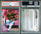 PSA DNA 9 2020 Topps Chrome Pink Refractor #149 Andres Munoz RC San Diego Padres Autographed POP2
