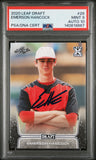 PSA 9/10 2020 Leaf Draft #29 Emerson Hancock Georgia Bulldogs Autographed POP1