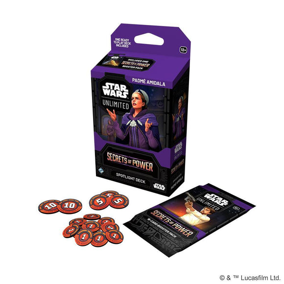 Star Wars Unlimited: Secrets of Power Padme Amidala Deck