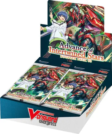 cardfight vanguard booster boxes CFV Advance of Intertwined Stars Booster Box – Northwest Sportscards
