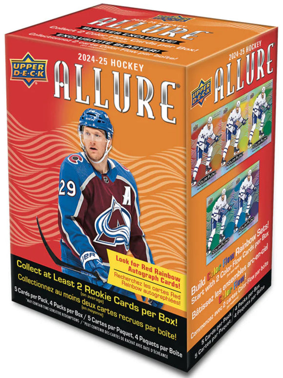 2024-25 Upper Deck UD Allure Hockey Retail Blaster Box