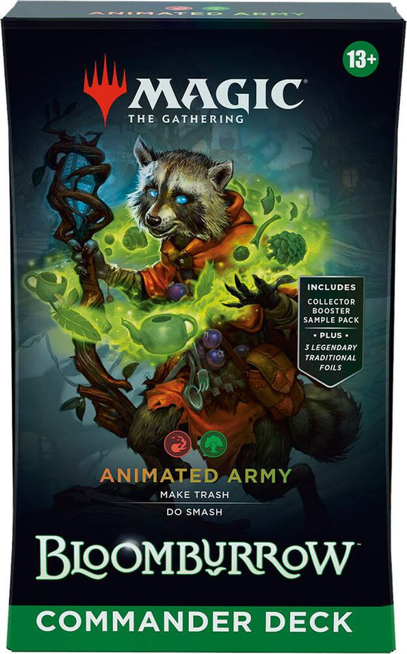 MTG Bloomburrow: Animated Army Commander Deck