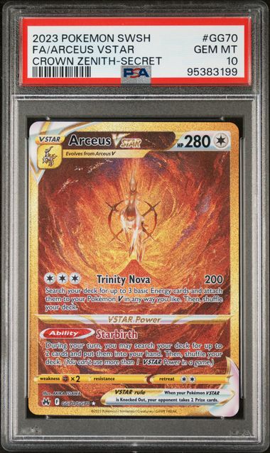 PSA 10 Full Art Arceus VSTAR Secret Rare