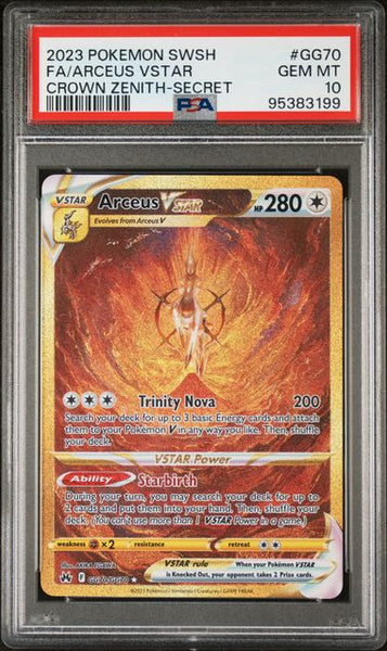 PSA 10 Full Art Arceus VSTAR Secret Rare – Northwest Sportscards