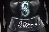 Brendan Donovan Signed Mariners Full Size Batting Helmet JSA