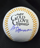 Brendan Donovan Signed Rawlings Gold Glove Baseball JSA