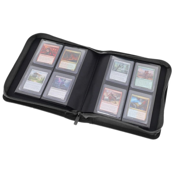 BCW Z-Folio 4 Pocket Toploader Binder Black