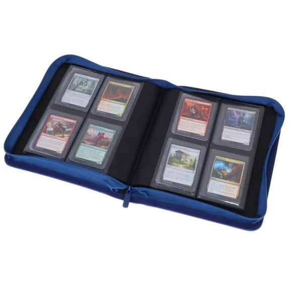 BCW Z-Folio 4 Pocket Toploader Binder Blue