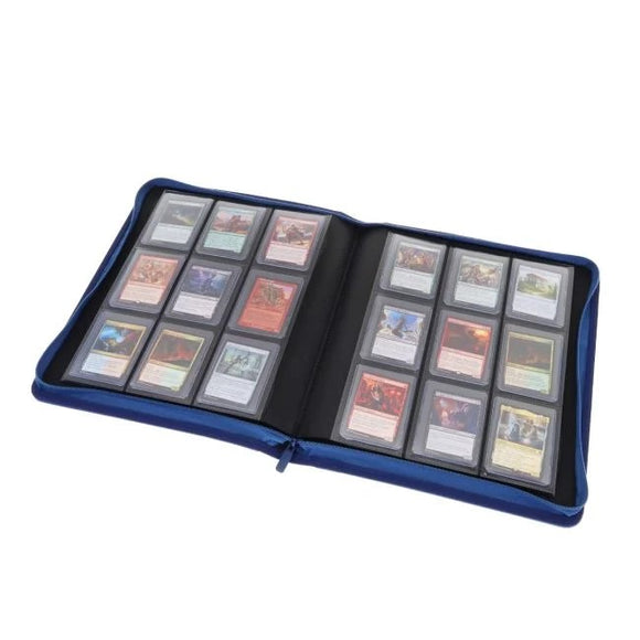 BCW Z-Folio 9 Pocket Toploader Binder Blue