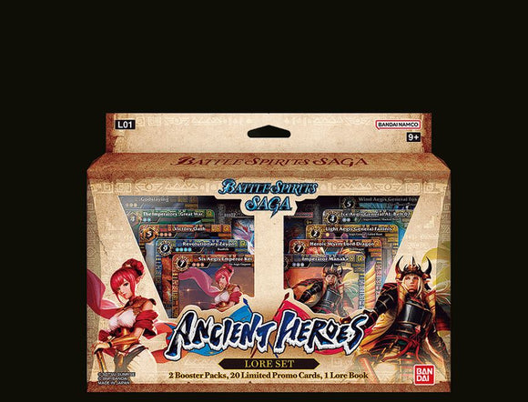 Battle Spirits Saga Lore Set 01 Ancient Heroes