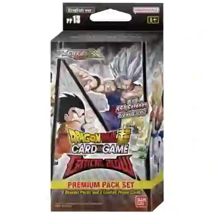 Dragon Ball Super Premium Pack Set Critical Blow Dragon Ball Super Premium Pack Set Critical Blow