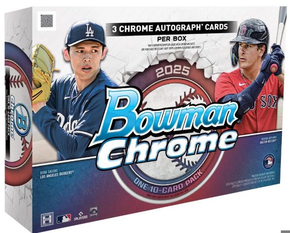 2025 Bowman Chrome Baseball Breakers Delight Box **PREORDER