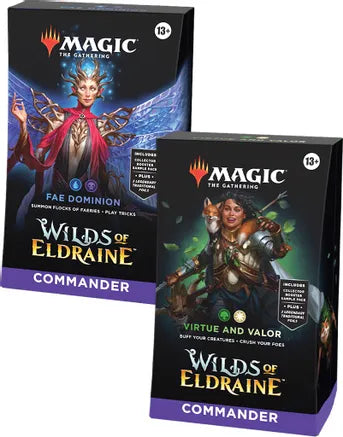 MTG Wilds of Eldraine Commander Deck Set (2)