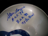 JSA Steve Largent Autographed Signed Inscribed Seattle Seahawks Riddell Silver Full Size Authentic Helmet