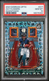 2023 Donruss Optic Downtown #D17 Zay Flowers PSA 10
