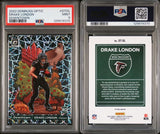 2022 Donruss Optic Downtown Drake London PSA 9