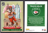 2024 Donruss Optic Downtown #7 Travis Kelce (NM-Near Mint)