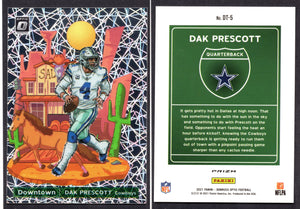 2021 Donruss Optic Downtown! #5 Dak Prescott (NM-Near Mint)
