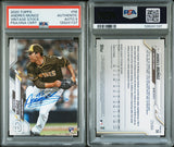 PSA DNA 9 2020 Topps Vintage Stock #56 Andres Munoz RC 25/99 San Diego Padres Autographed POP1
