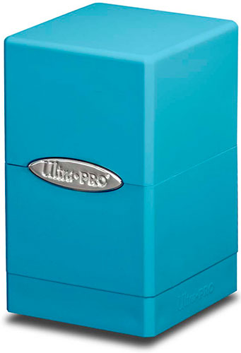 Ultra Pro Satin Tower: Light Blue