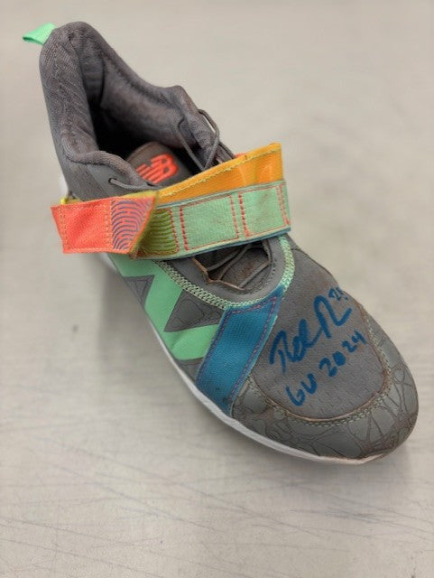 Dylan Moore Signed Game Used Baseball Cleat (Left) #2