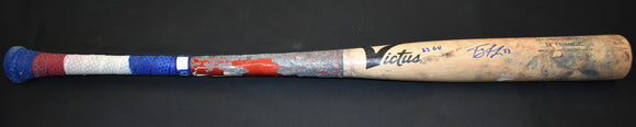 Ty France Signed Game Used Baseball Bat #2 JSA COA