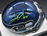 Frank Clark Seahawks Chrome Mini Helmet JSA COA