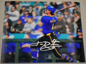 Josh Rojas Signed 8x10 Photograph #1 Swinging