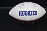 UW Washington Huskies Full Size Logo Football Unsigned