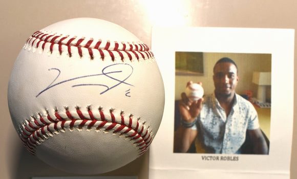 Victor Robles Signed Major League Baseball 2018 Signature #1